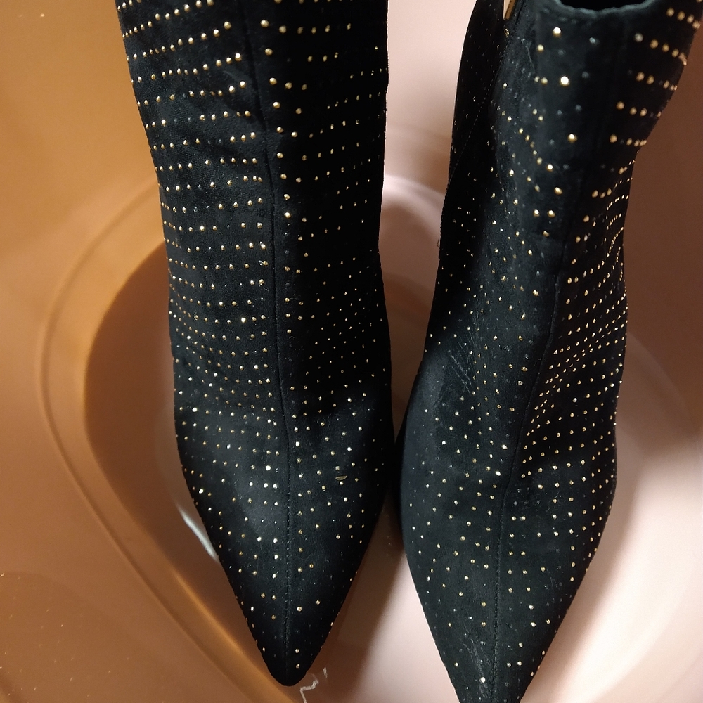 Kurt Geiger CARVELA rhinestone heel boot. Size 10 - Picture 10 of 12